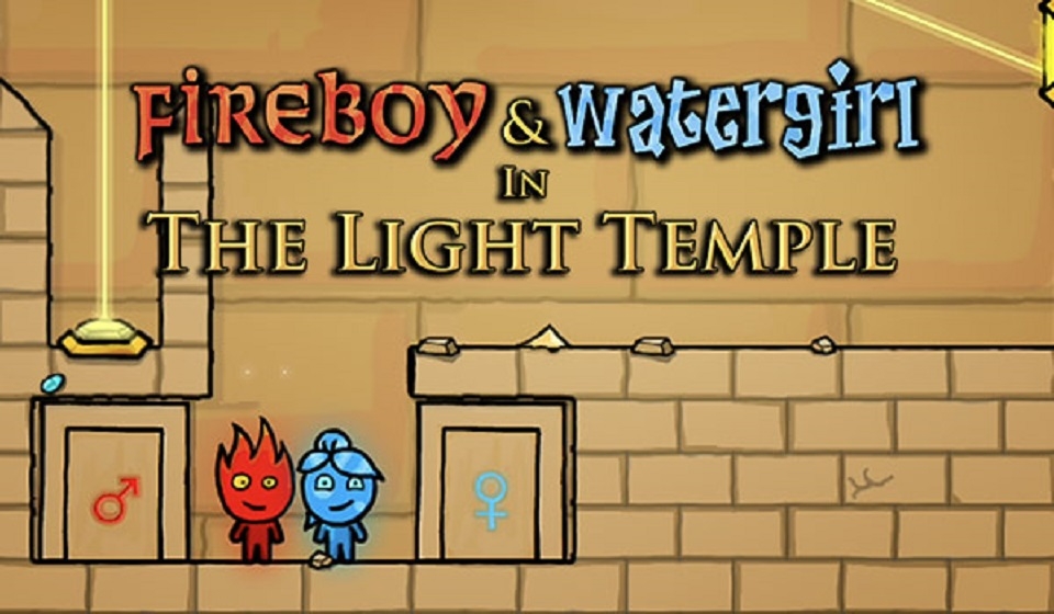Fireboy &amp; Watergirl in The Light Temple: Trò chơi giải đố thú vị